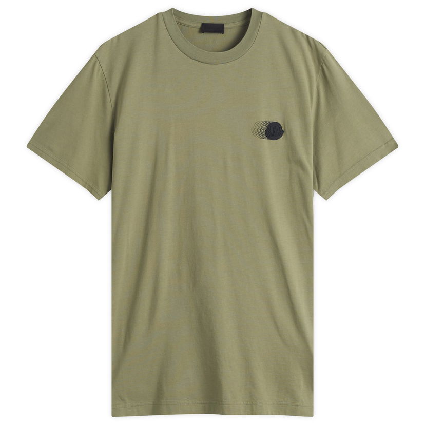 T-shirt Moncler Men's Swoosh Logo Cotton Jersey T-Shirt Size X-Small by Moncler Grön | 8C000-28-89A17-82G