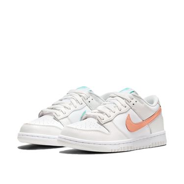 Sneakers och skor Nike Dunk Low "Mismatch Swoosh - Tropical" GS Vit | CW1590-101, 1