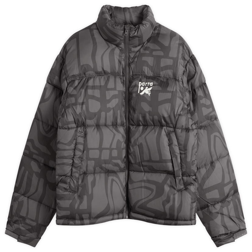 Pufferjacka By Parra Broken FTP Puffer Jacket Svart | 54350-BLK
