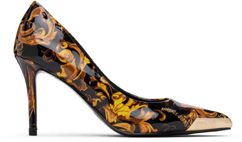 Tillbehör Versace Versace Jeans Couture Scarlett Logo Mid Heels Flerfärgad | E79VA3S50_EZS366