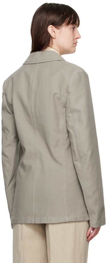 Jacka TOTEME Tie-Front Blazer Grön | 243-WRZ0042-FB0189, 2