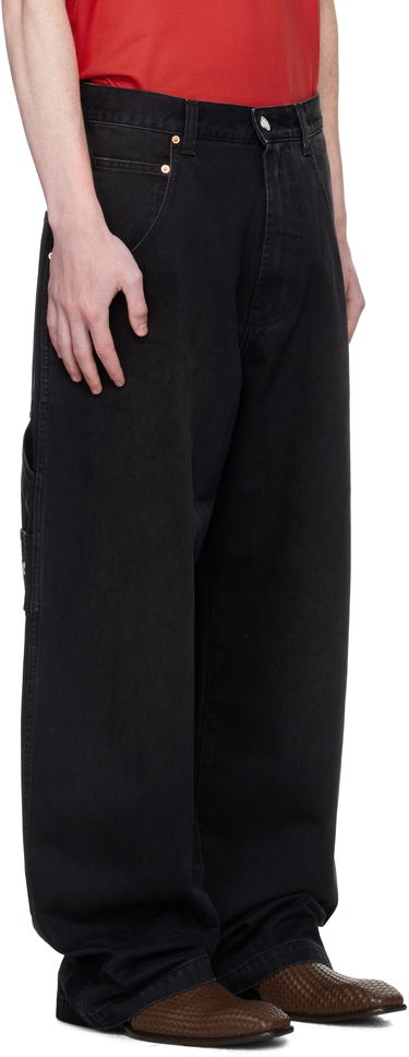 Jeans VETEMENTS VETEMENTS Hip-Hop Jeans Svart | UH76DP250B2, 1