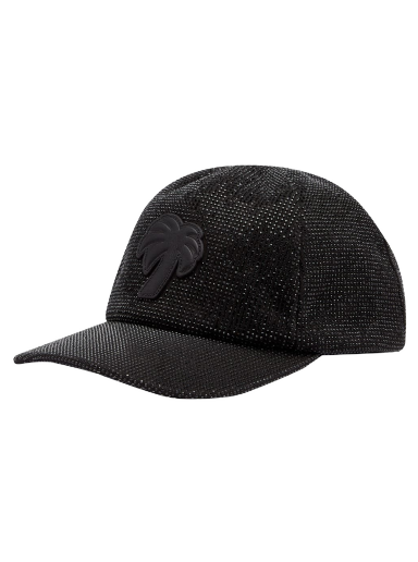 Keps Palm Angels Big Palm Cap Svart | PWLB030S23FAB0011010