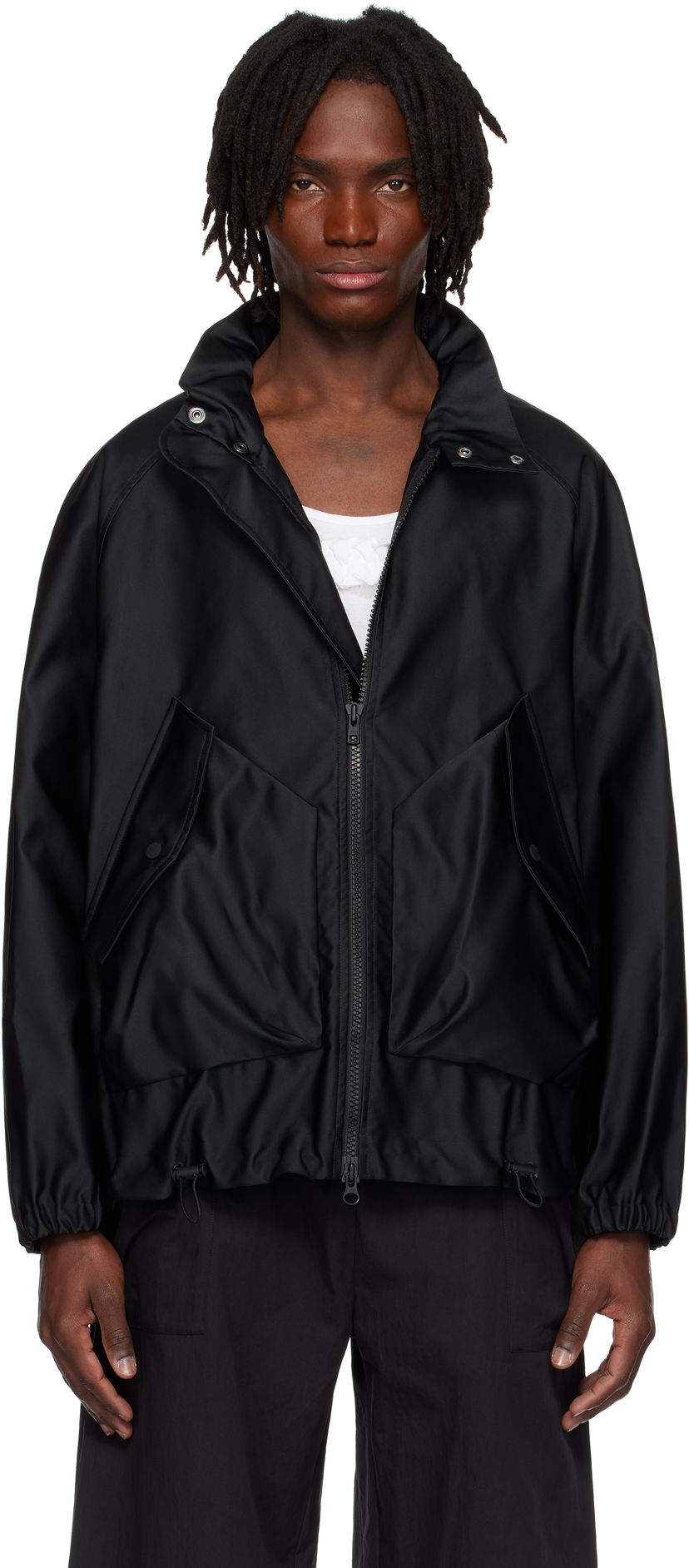 Jacka Simone Rocha Simone Rocha Harrington Jacket Svart | 6121 1221