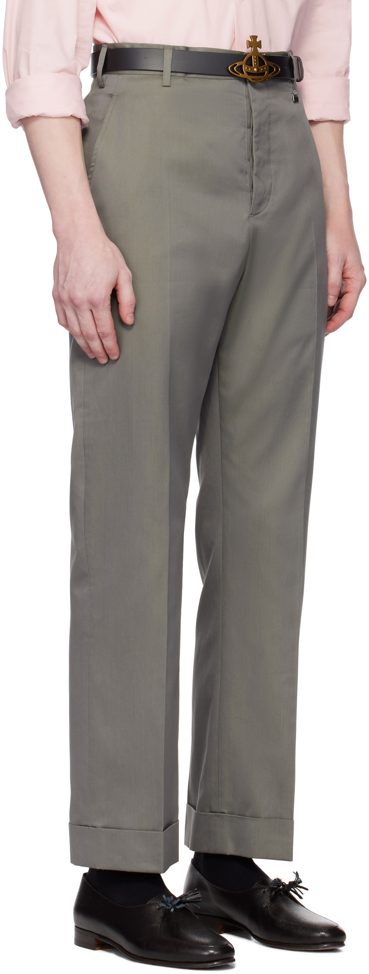 Byxor Vivienne Westwood Vivienne Westwood Doc Trousers Grå | 2F01001B-W011Z-, 1