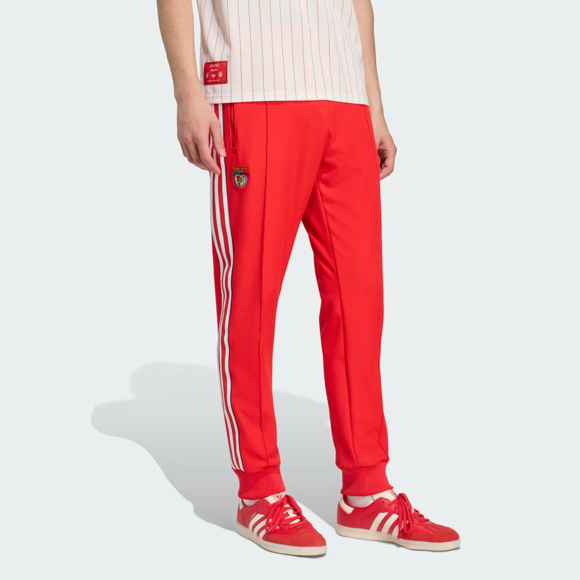 Träningsbyxor adidas Performance Benfica Terrace Icons Track Pants Röd | JL5551