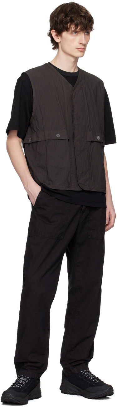 Väst Stone Island Stone Island Mil-Spec Stretch Ripstop-TC Vest Grå | K1S15 G100010 S0063, 4