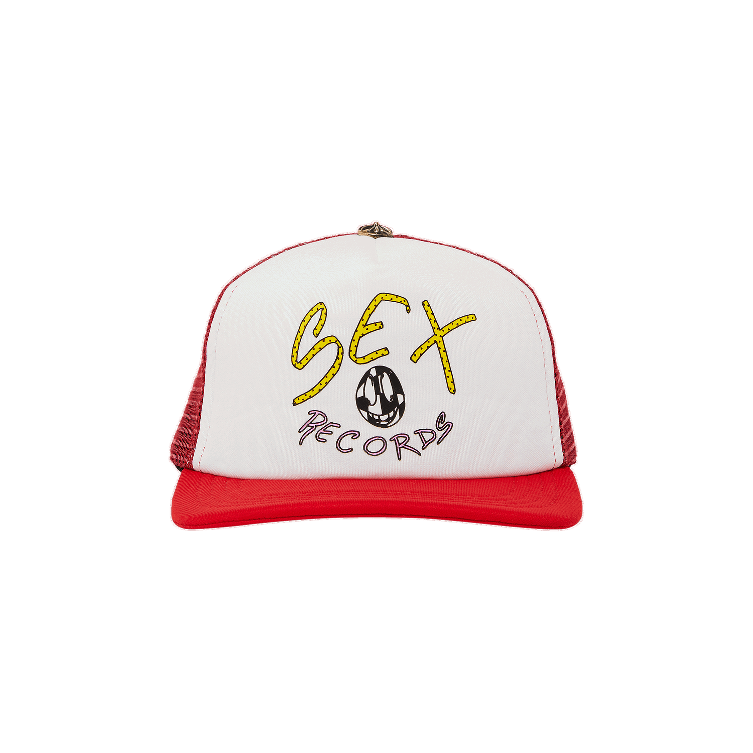 Keps Chrome Hearts Sex Records Trucker Hat Vit | 1383 100000701SRTH WTRD, 0