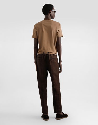 Byxor Dolce & Gabbana Dolce & Gabbana Linen Trousers 44 Brun | GV4EEZFU4JBM1213, 2