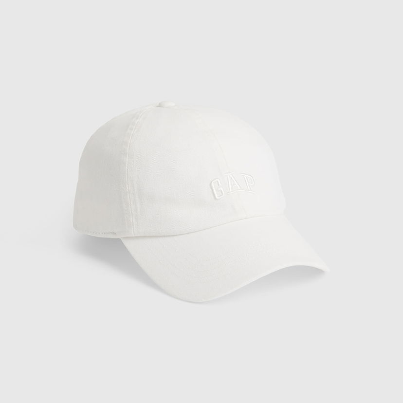 Keps GAP Cap Logo Baseball Hat New Off White Vit | 542693-01