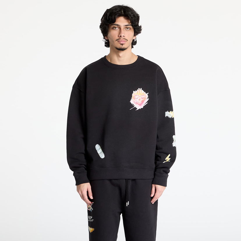 Sweatshirt Footshop FTSHP x Kurňavka Crewneck Svart | FTSHP_476