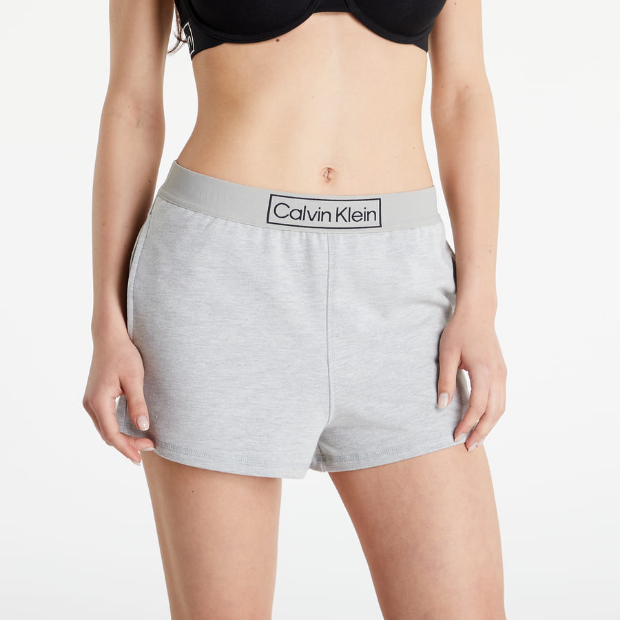 Pyjamas CALVIN KLEIN Sleep Short Grå | QS6799E-P7A, 0