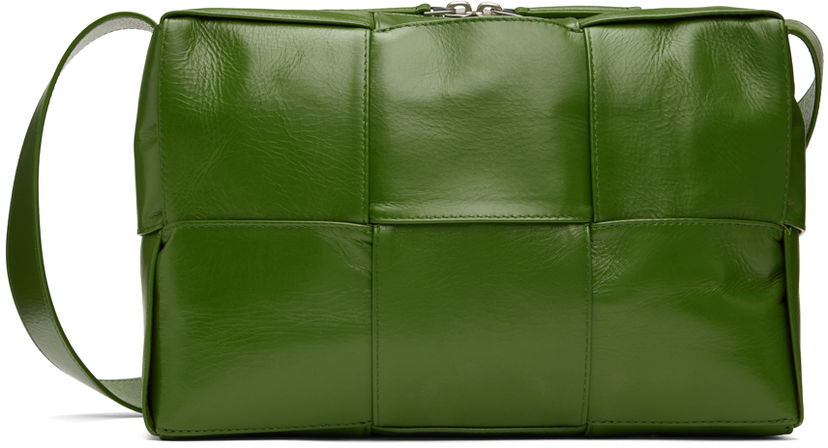 Handväska Bottega Veneta Bottega Veneta Medium Arco Camera Bag Grön | 731165 VCQ71