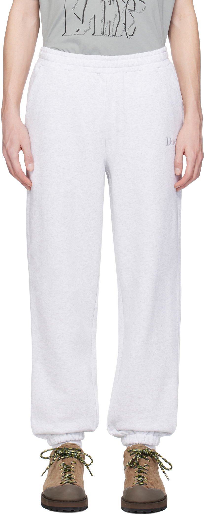 Träningsbyxor Dime Dime Classic Small Logo Sweatpants Grå | DIMESP2539ASH