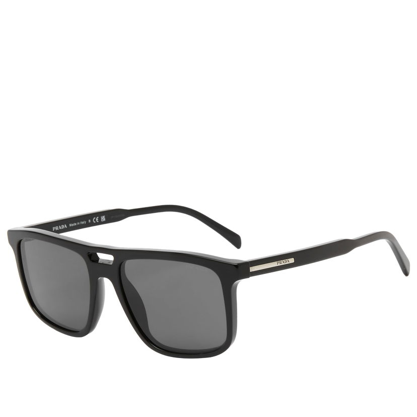 Solglasögon Prada Black/Dark Grey A22S Sunglasses Svart | 0PR-A22S-56-16K08Z