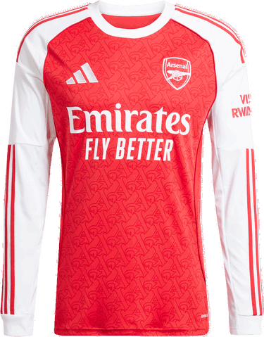 Jersey adidas Originals Arsenal FC Home Jersey Long Sleeve 2025/26 Röd | ji9536, 0