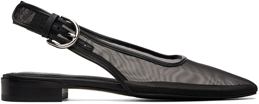 Kläder rag & bone rag & bone Astra Slingback Ballerina Flats Svart | WFF24PF028MS28, 0