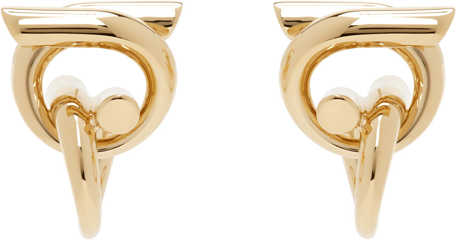 Örhängen FERRAGAMO Ferragamo Gancini Earrings Metallisk | 780397, 0