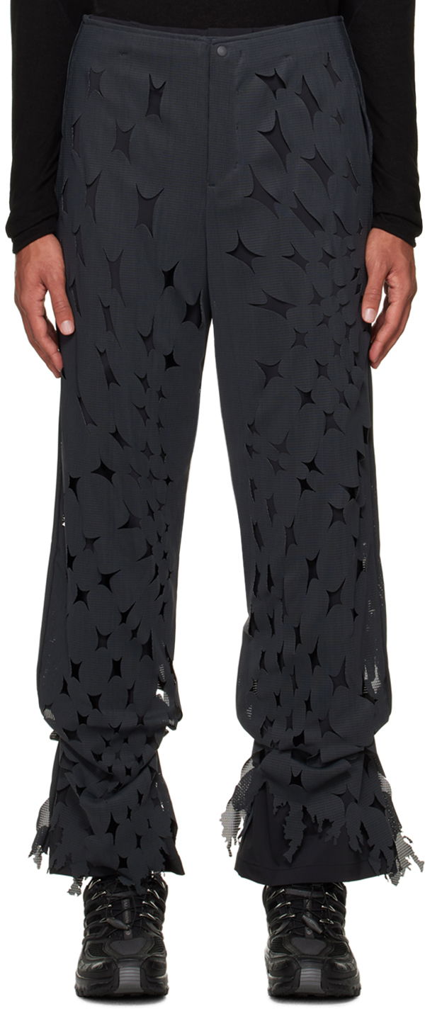 Byxor Post Archive Faction (PAF) Cutout Double Layered Trousers Svart | 5.1 BTPL-B