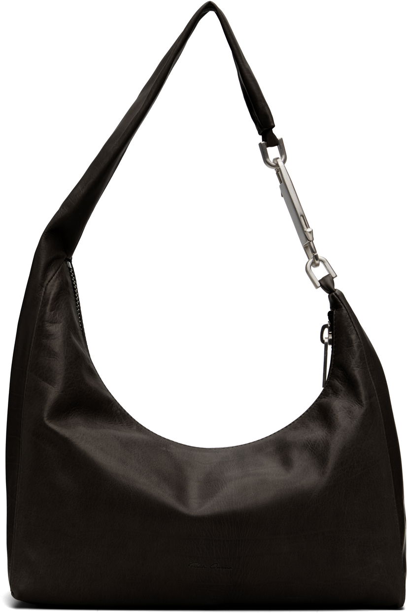 Axelväska Rick Owens Rick Owens Small Gemini Bag Svart | RA02E0721 LCA