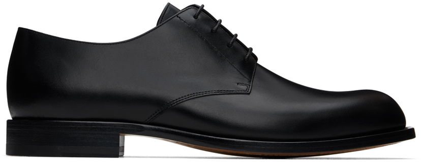 Kläder The Row The Row Novus Leather Derbys Svart | F2068-LS65