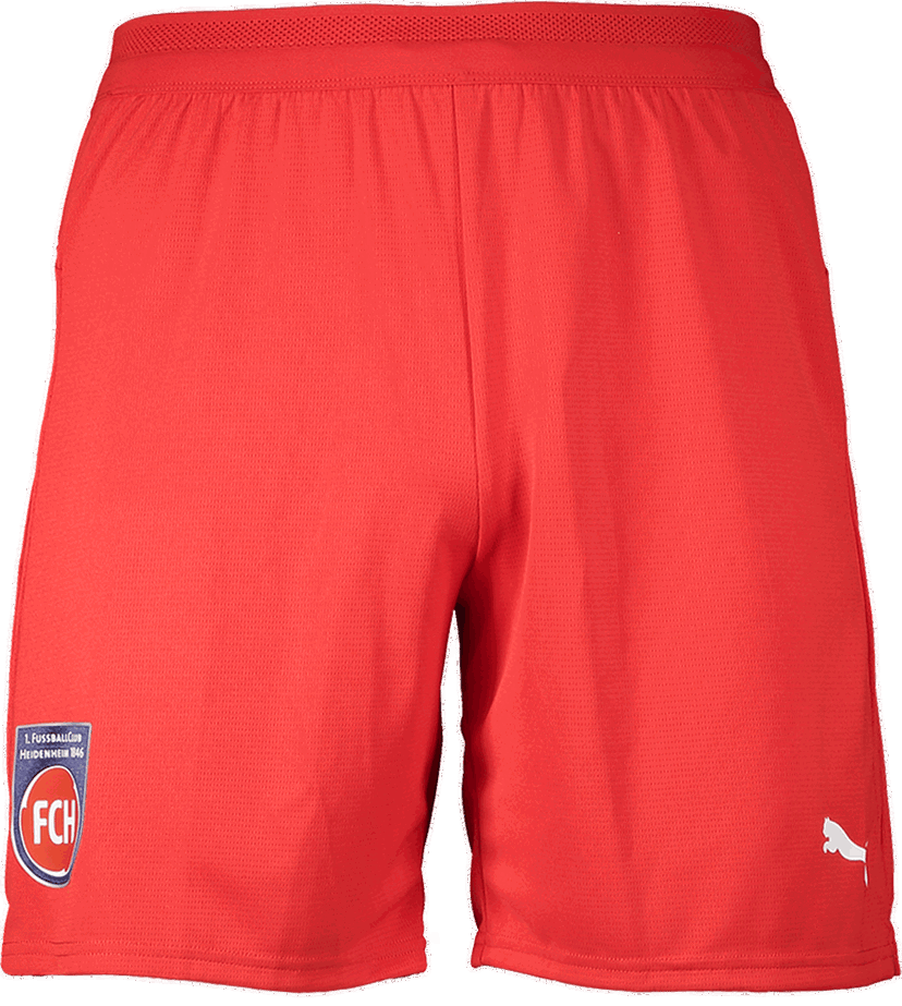 Shorts Puma 1. FC Heidenheim Home Shorts 2025/26 by Puma Röd | 5fch706275-01