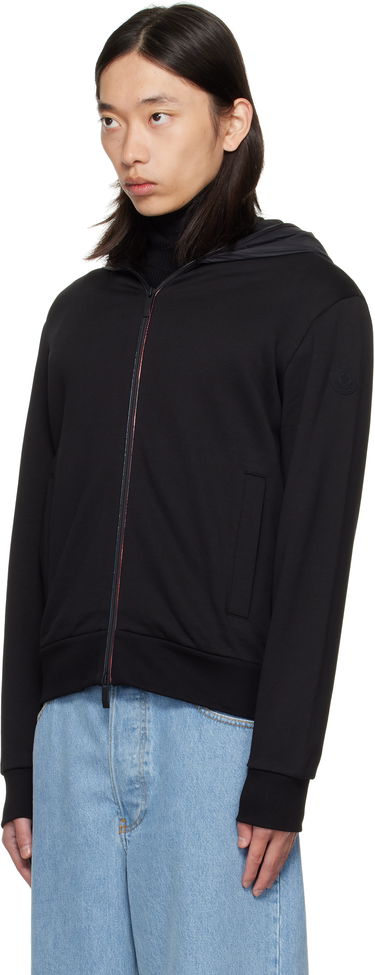 Jacka Moncler Moncler Zip Up Cardigan Jacket Svart | K20918G0001389AZY, 3