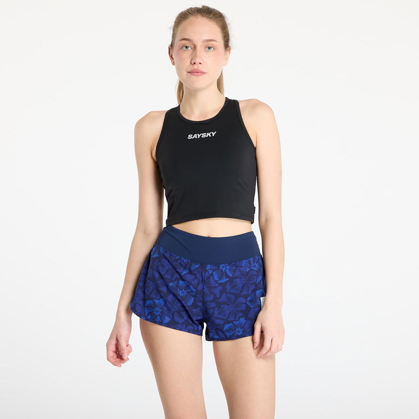Linne Saysky SAYSKY Flow Race Crop Top Svart | XWRSB61C901