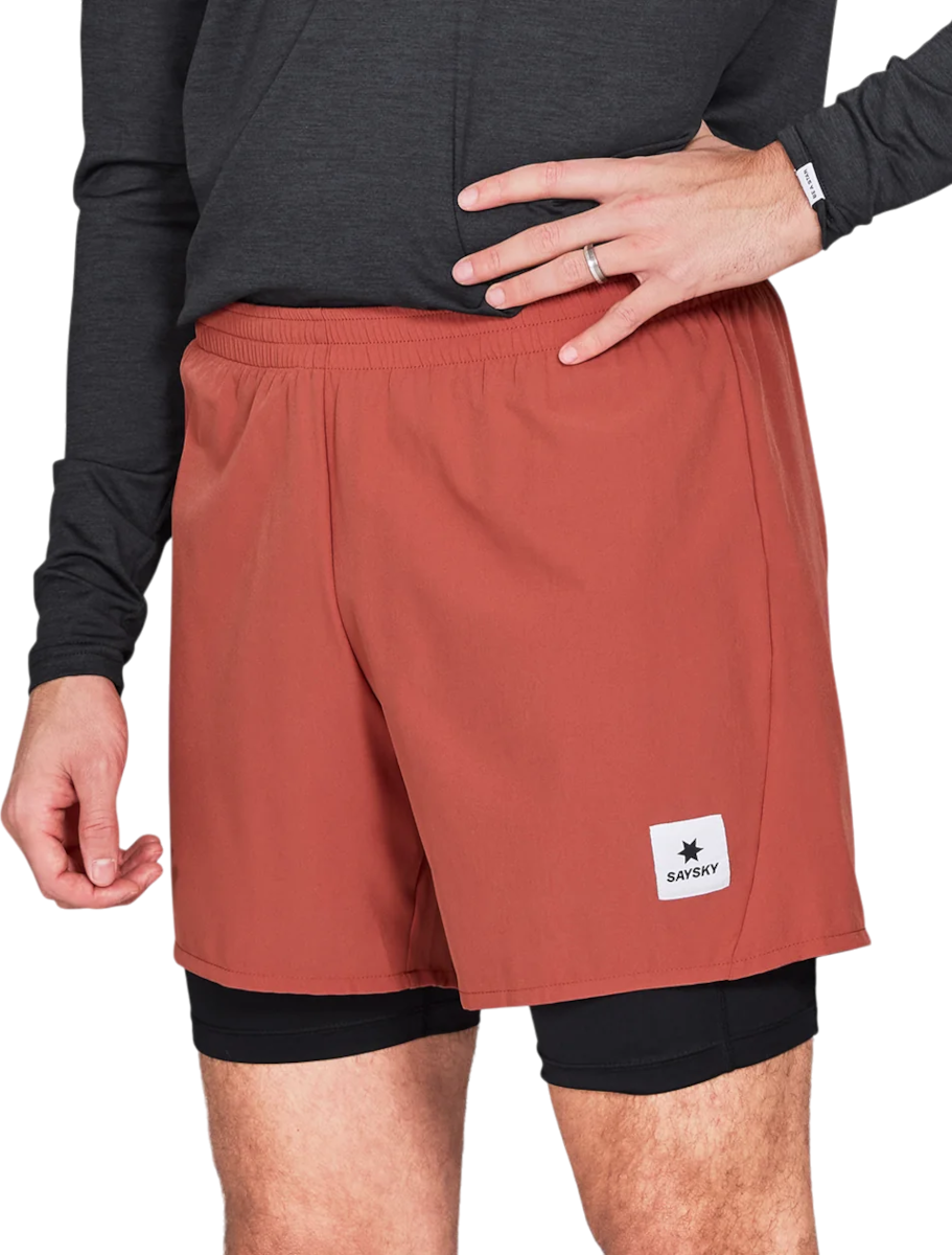 Shorts Saysky Saysky 2 in 1 Pace Shorts Röd | nmrsh20c505, 0