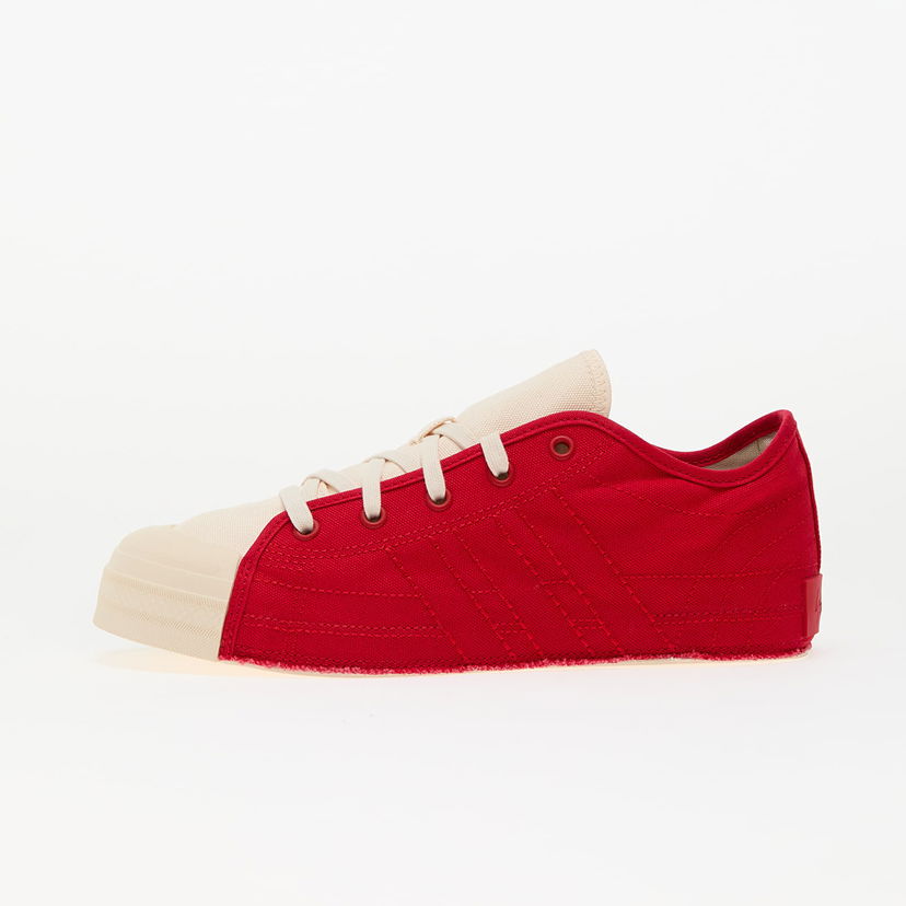 Sneakers och skor Y-3 Nizza Lo Better Scarlet/ Better Scarlet/ Wonder White Röd | JQ2457