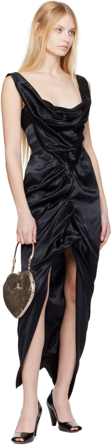 Handväska Vivienne Westwood Vivienne Westwood Belle Heart Frame Bag Metallisk | 4B01000CW-L00AC-, 3