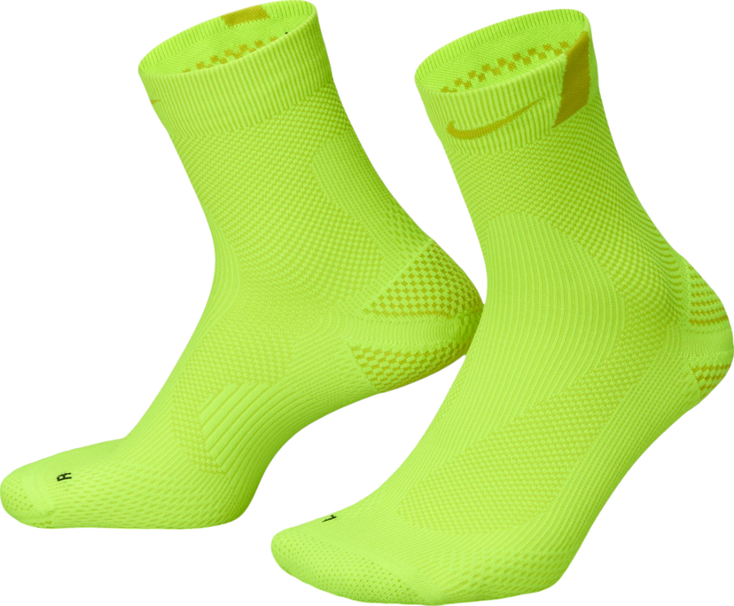 Strumpor Nike Nike Fast Lightweight Socks Gul | ib6114-702