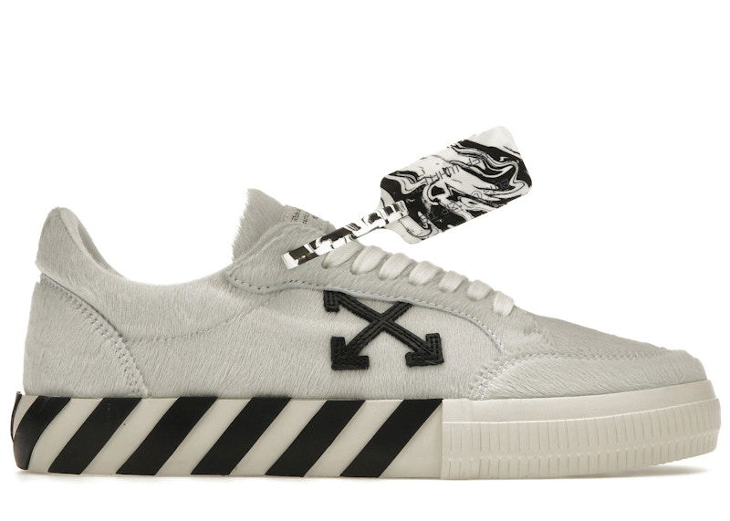 Sneakers och skor Off-White Vulc Low White Black Arrow FW 20 Vit | OMIA085F20LEA0020110, 0