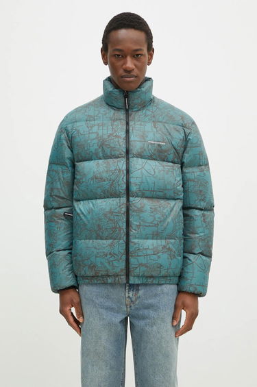 Pufferjacka thisisneverthat thisisneverthat PERTEX T Oversized Down Jacket Grön | TN243OOWHS02, 0