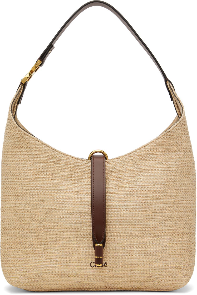 Handväska CHLOÉ Chloe Small Marcie Tote Bag Beige | CH25US629P19