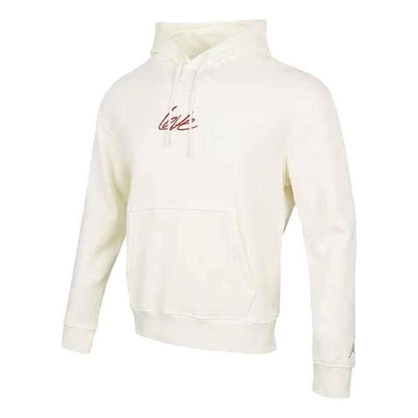 Sweatshirt Jordan Jordan Men's Fleece Hoodie Vit | FD4801-133