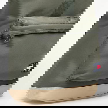 Ryggsäck Tommy Hilfiger Tommy Jeans Essential Daily Rolltop Backpack Grön | AM0AM13323 MRH, 3