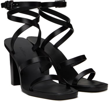 Sneakers och skor Max Mara Juttal Heeled Sandals Svart | 2414521092600, 3