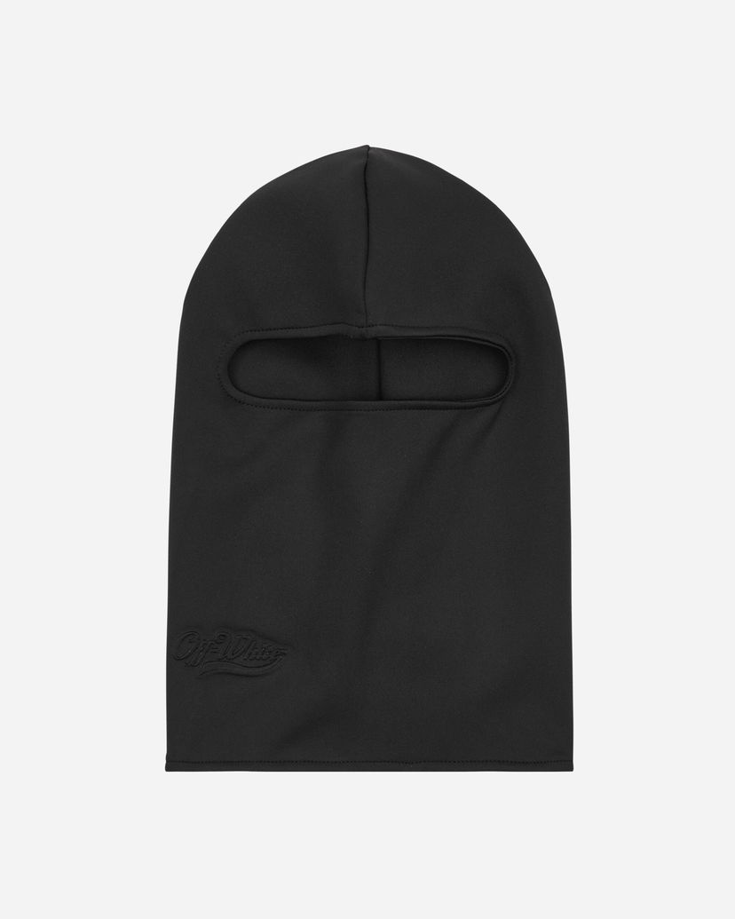 Mössa Off-White Wave Off Balaclava Black Svart | OMLC032S23JER001 1010