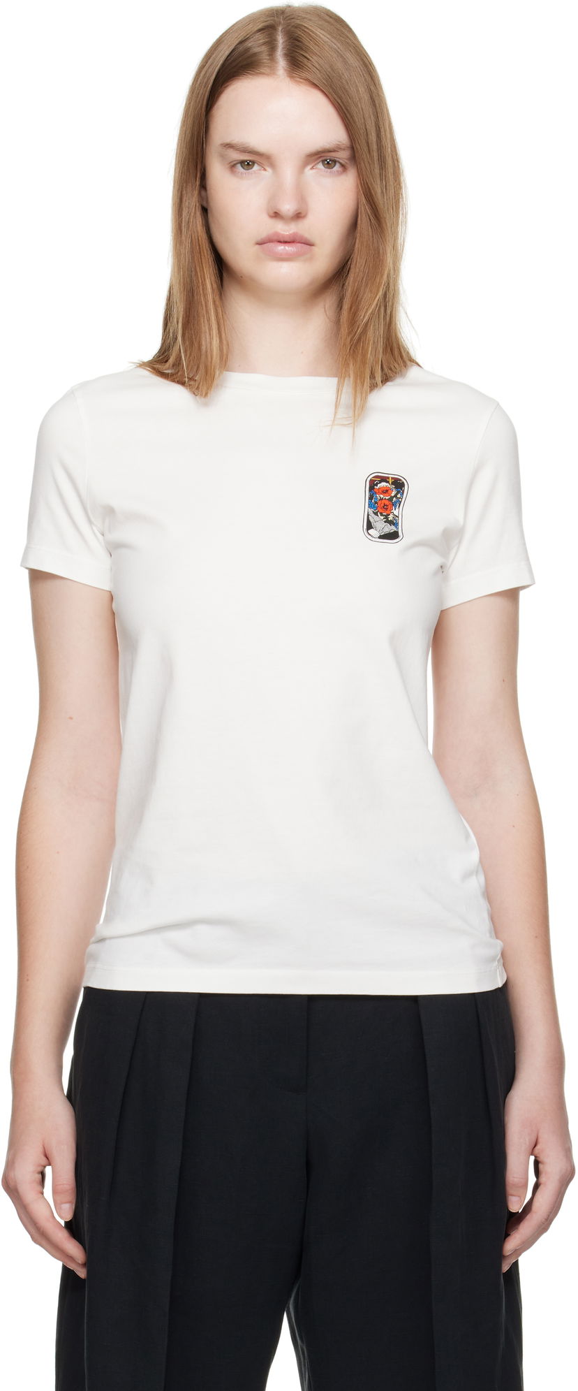 T-shirt KENZO Kenzo 'KENZO City' Graphic T-Shirt Vit | FF62TS2524SO