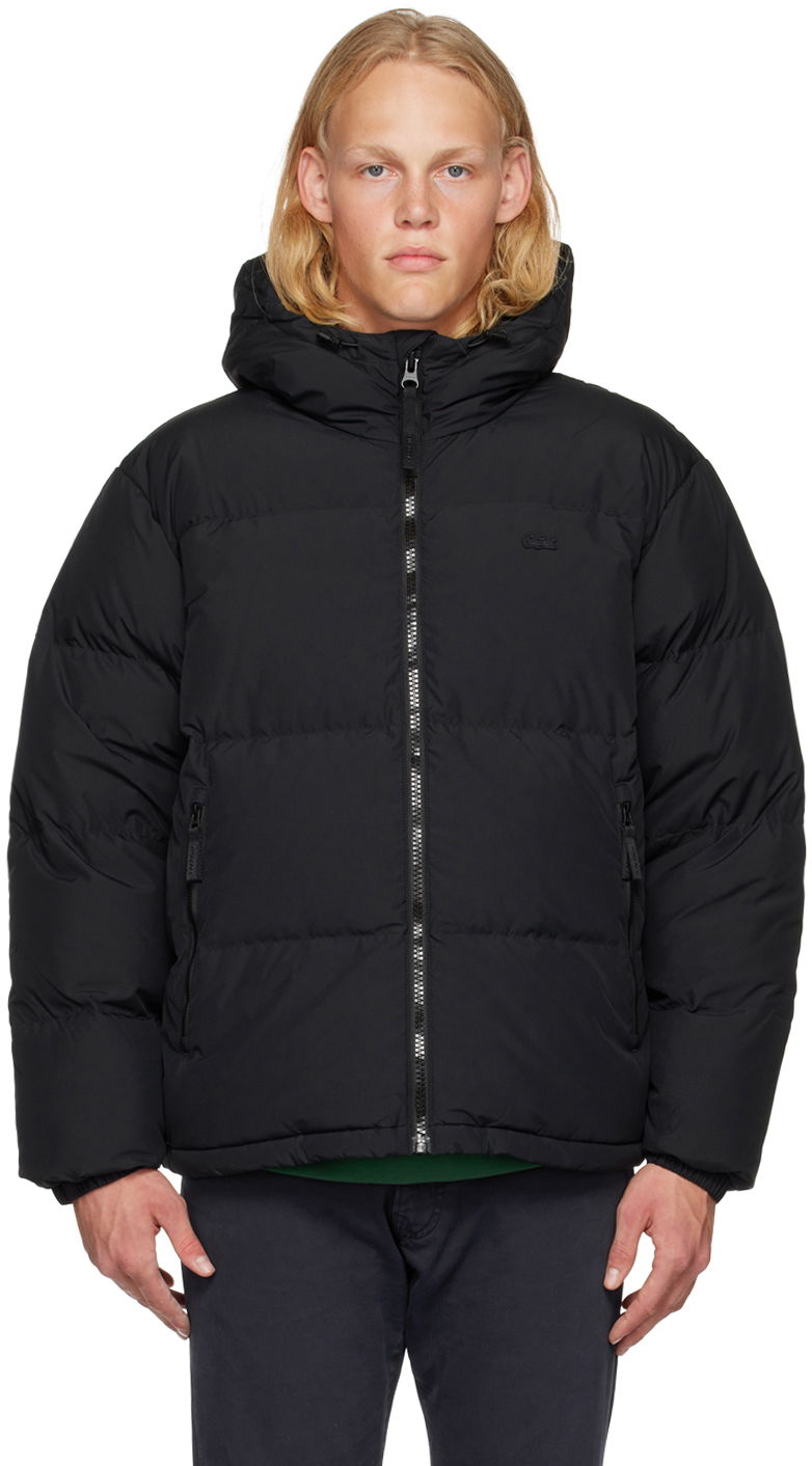Jacka Lacoste Water-Repellent Down Jacket Svart | BH3522, 0