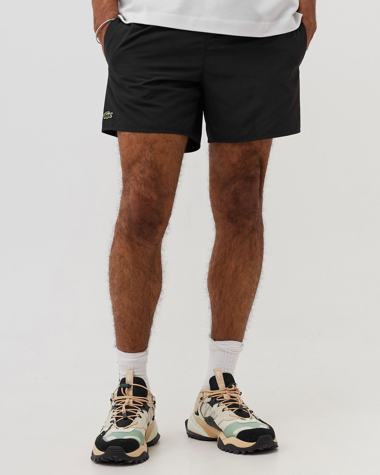 Badkläder Lacoste Classic Swim Shorts Svart | MH6270-964, 1