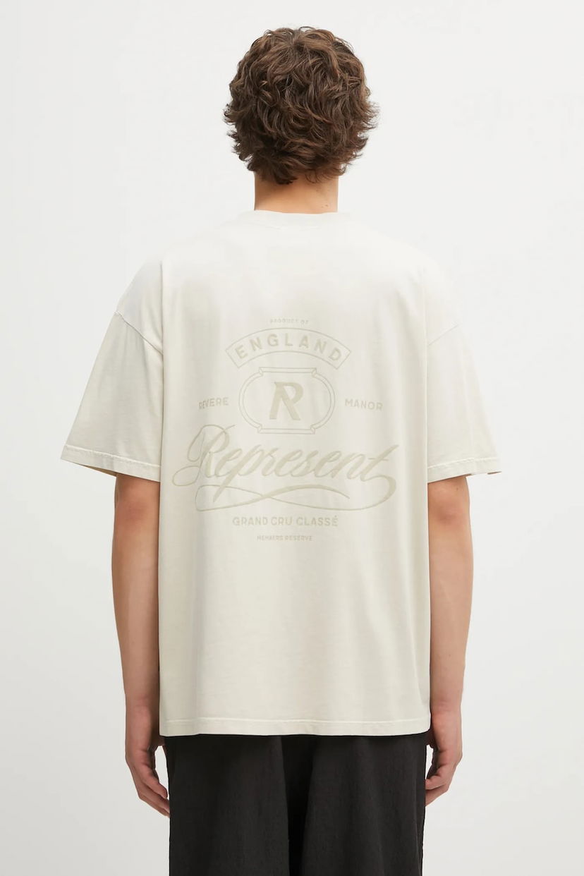 T-shirt Represent Clo Represent Grand Vintage Graphic T-Shirt Beige | MLM100280
