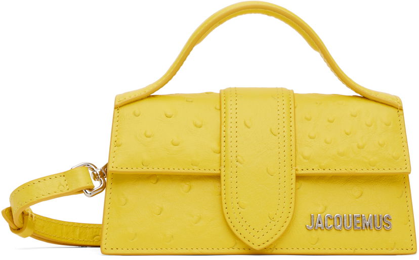 Handväska Jacquemus Jacquemus 'The Bambino' Mini Bag Gul | 25E213BA006-3234