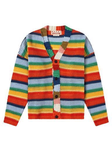 Sweater Marni X No Vacancy Inn Cardigan Multicolor Flerfärgad | CDMG0109Q0-UFCB16-00X99