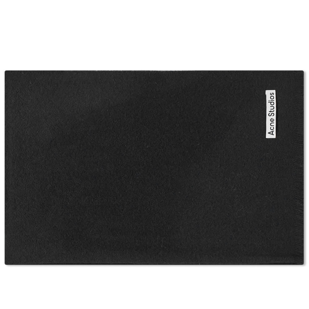 Halsduk Acne Studios Vernon Scarf Black Svart | CA0150-900, 0