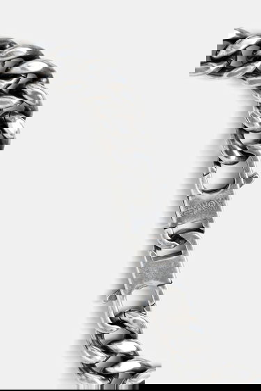 Halsband Maison Margiela MM6 Maison Margiela Silver-Tone Curb Chain Necklace Metallisk | SM7UU0105 SV0235, 1