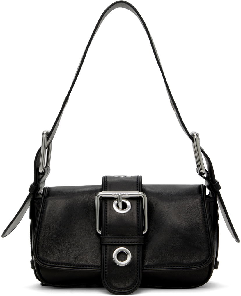 Axelväska BY FAR Eloise Shoulder Bag Svart | MWBSB015CL013BK001PL
