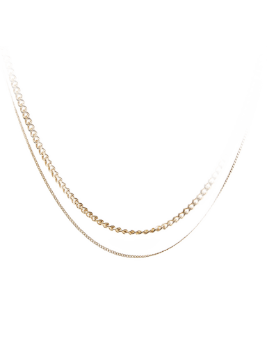 Halsband A.P.C. Collier Minimal Necklace Metallisk | MEACC-M70680 RAA