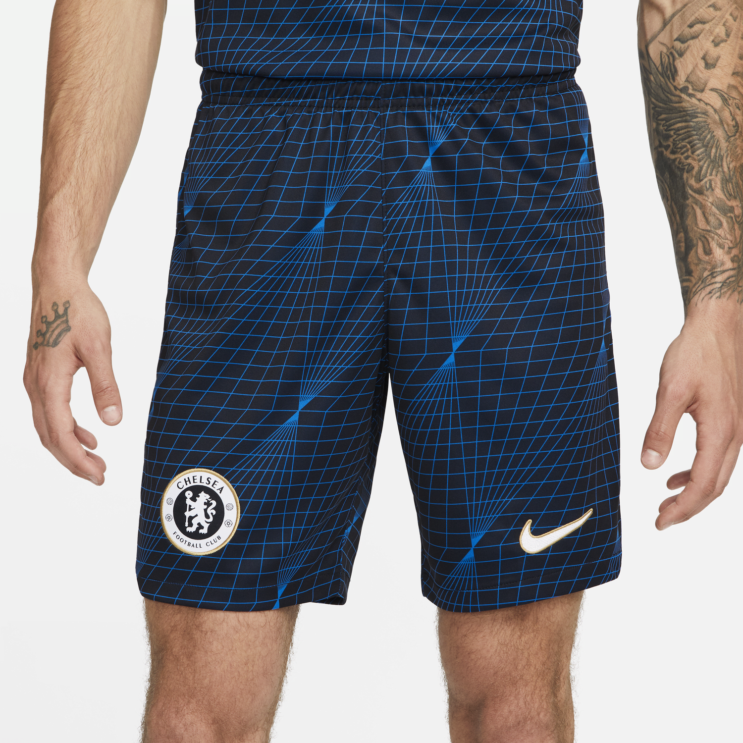 Shorts Nike Dri-FIT Chelsea FC 2023/24 Stadium Away Shorts Mörkblå | DX2705-427, 0